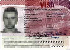 виза в Венесуэлу